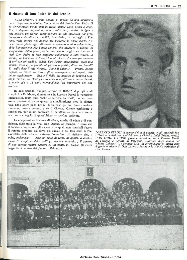 Don Orione, 67, 06, 15-04-1972, pagina 21
