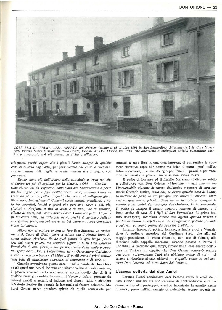 Don Orione, 67, 06, 15-04-1972, pagina 23