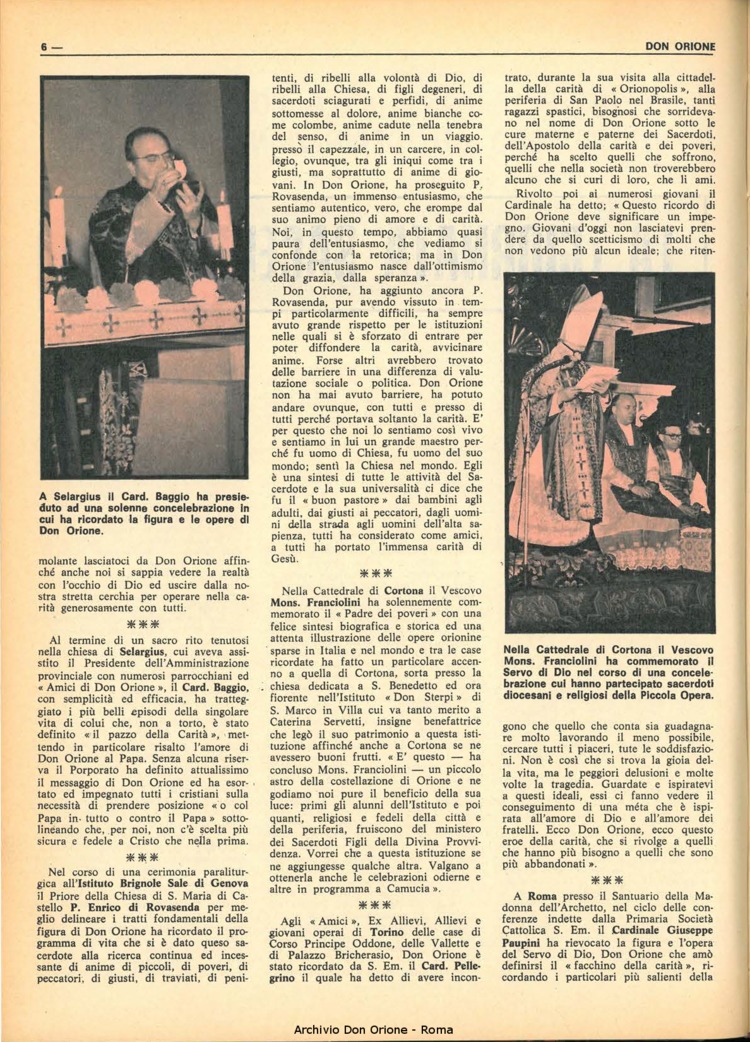 Don Orione, 67, 07, 01-05-1972, pagina 6