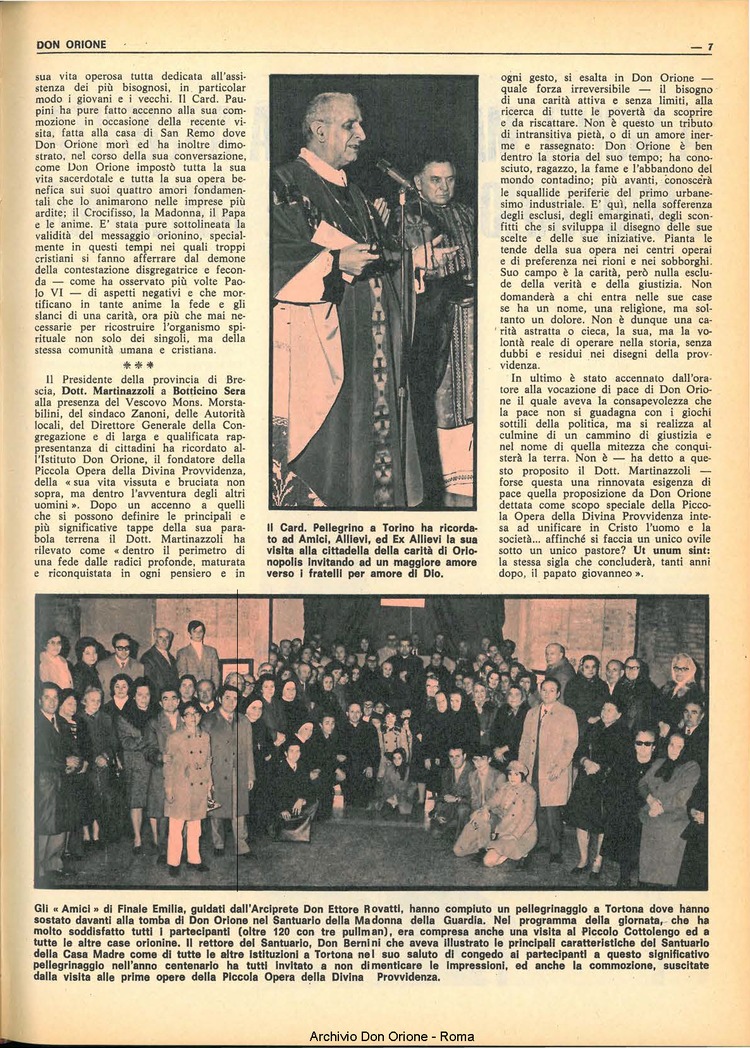 Don Orione, 67, 07, 01-05-1972, pagina 7