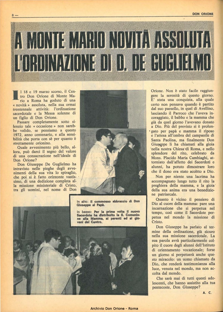 Don Orione, 67, 07, 01-05-1972, pagina 8