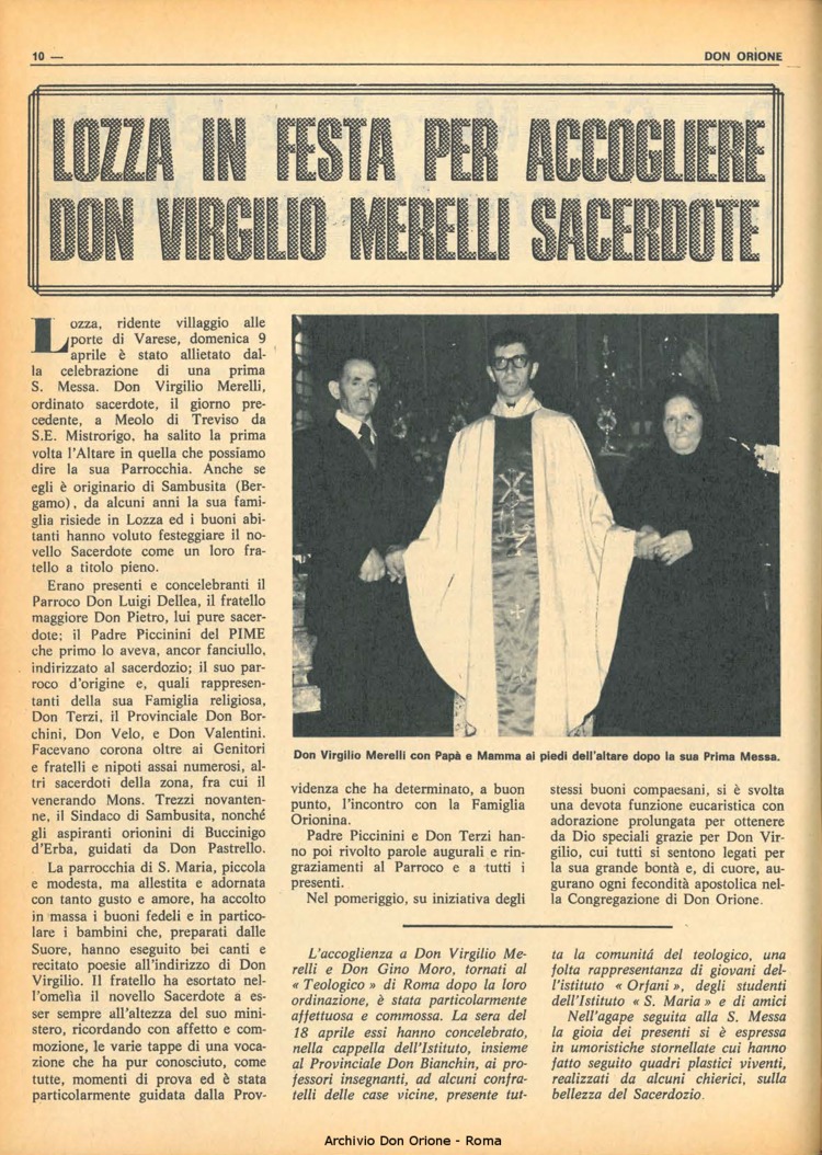 Don Orione, 67, 07, 01-05-1972, pagina 10