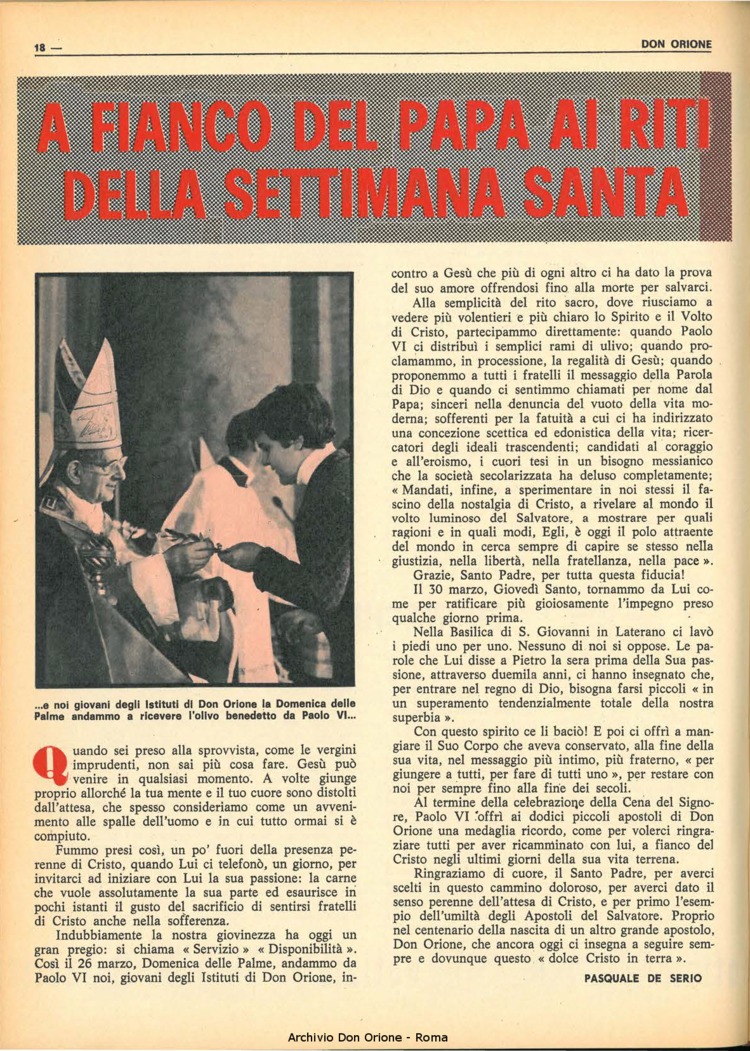 Don Orione, 67, 07, 01-05-1972, pagina 18