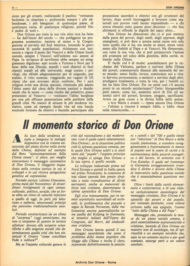 Don Orione, 67, 08, 01-06-1972, pagina 4