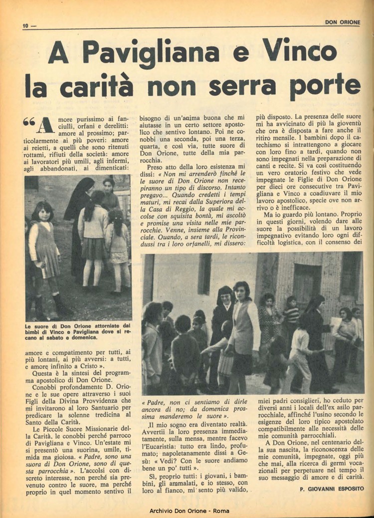 Don Orione, 67, 08, 01-06-1972, pagina 10