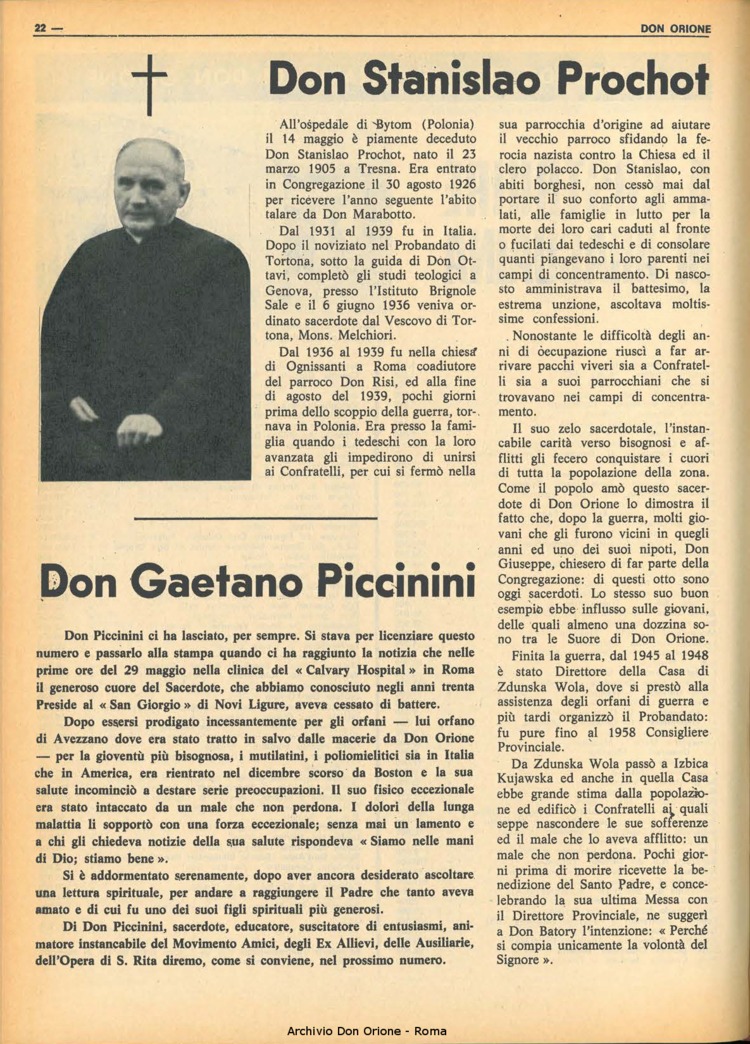Don Orione, 67, 08, 01-06-1972, pagina 22