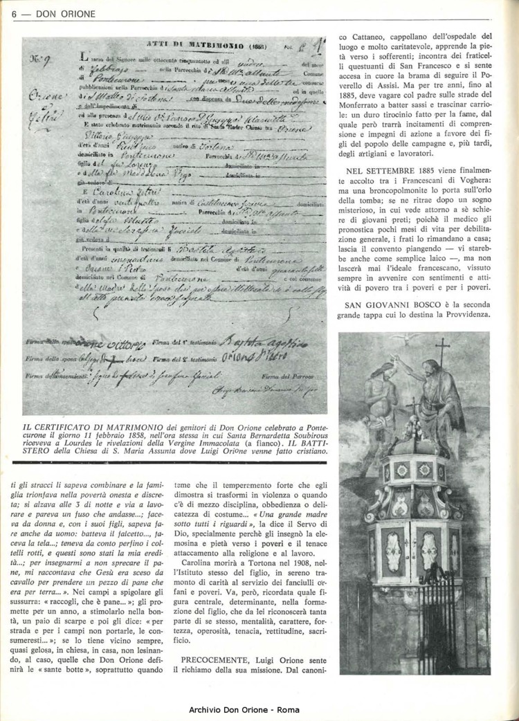 Don Orione, 67, 09, 15-06-1972, pagina 6