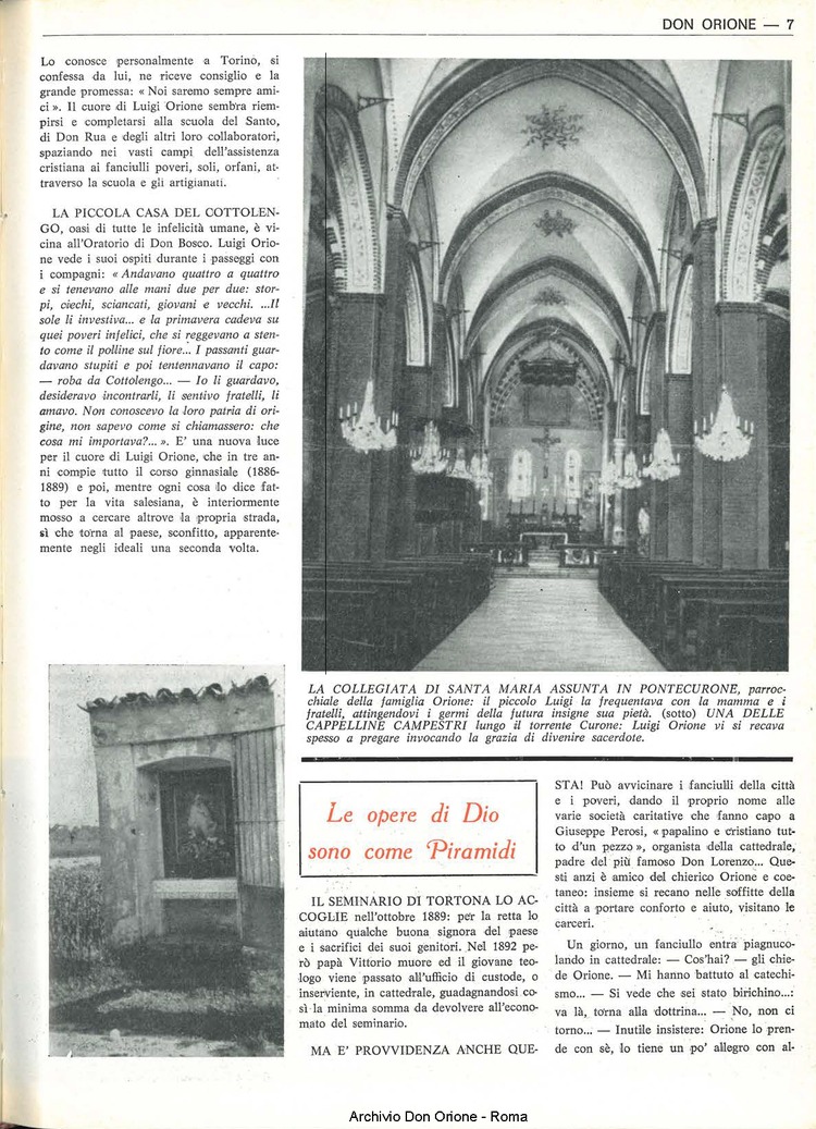 Don Orione, 67, 09, 15-06-1972, pagina 7