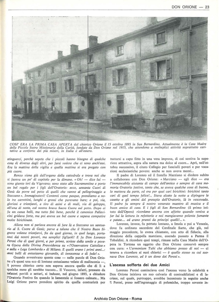 Don Orione, 67, 09, 15-06-1972, pagina 23