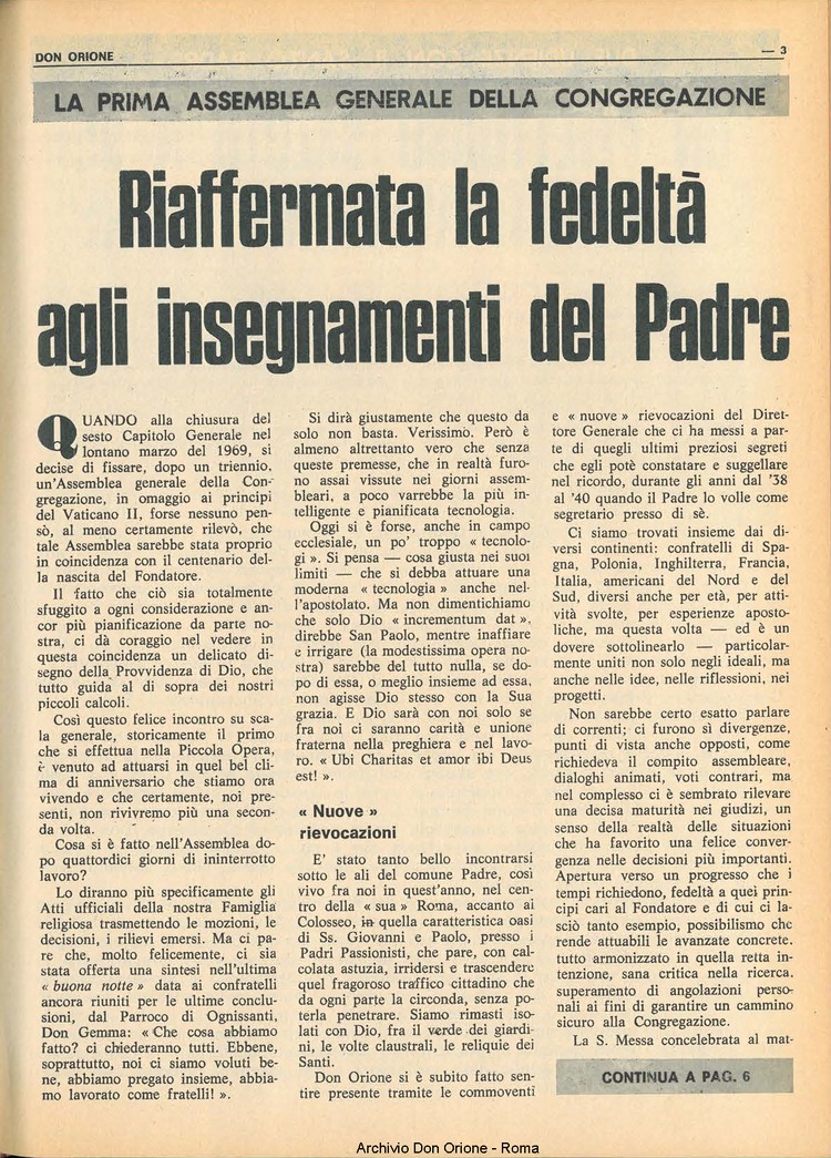 Don Orione, 67, 10, 01-07-1972, pagina 3