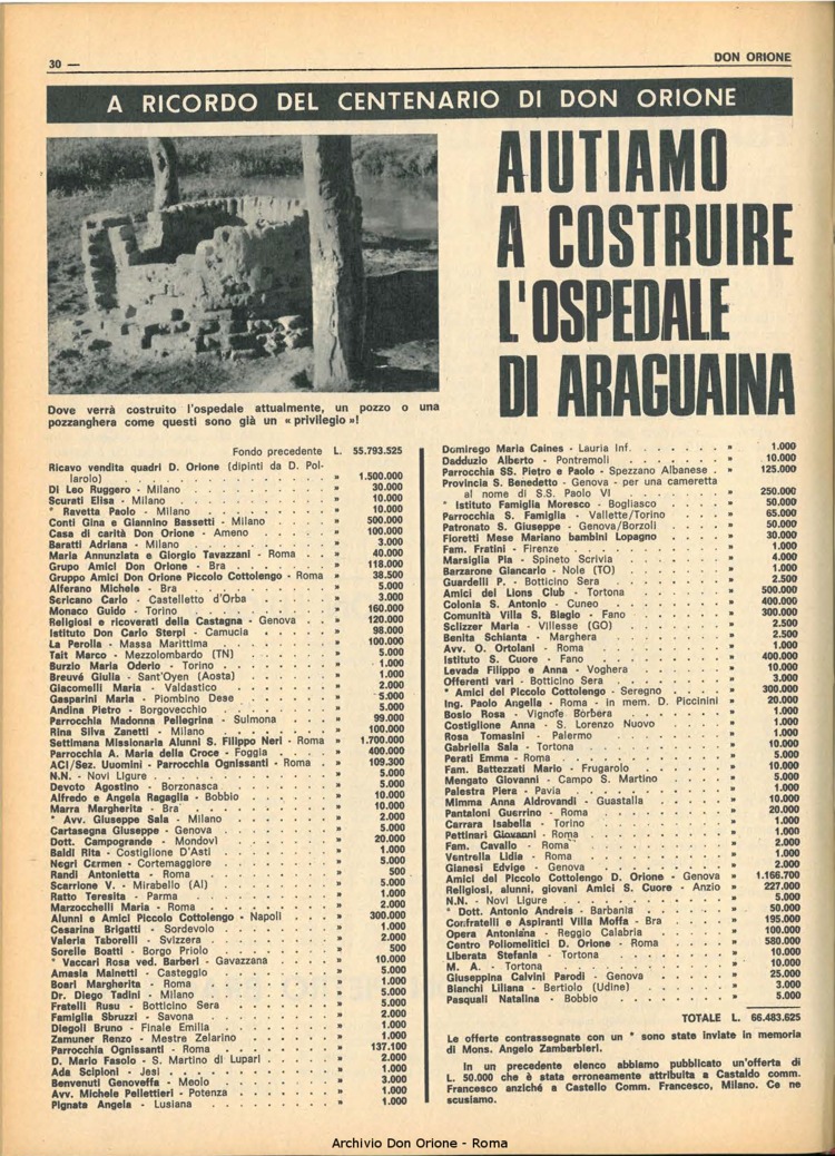 Don Orione, 67, 10, 01-07-1972, pagina 30