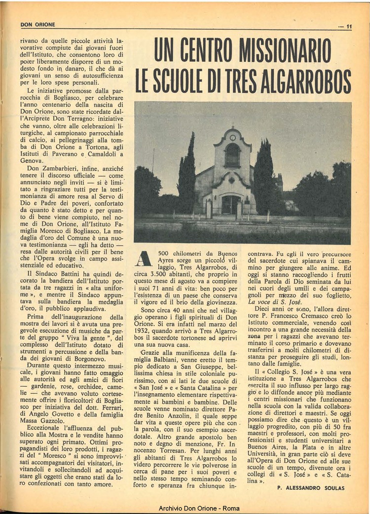 Don Orione, 67, 11, 01-08-1972, pagina 11
