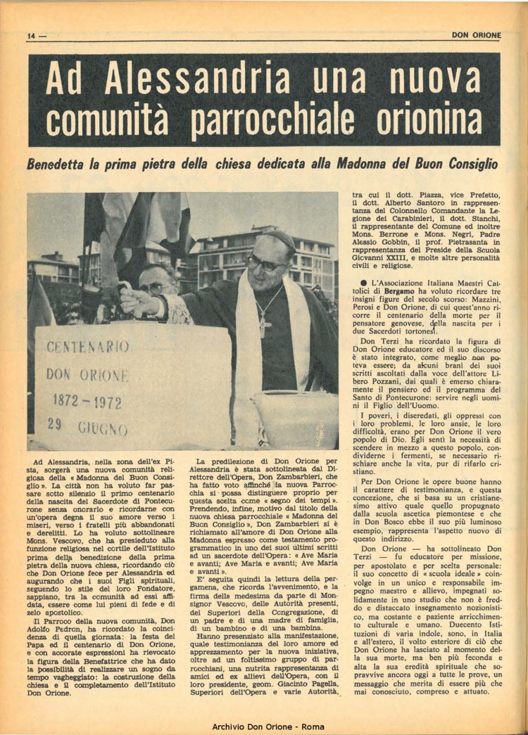 Don Orione, 67, 11, 01-08-1972, pagina 14