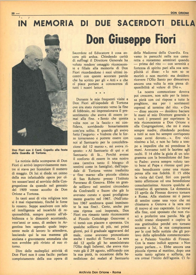 Don Orione, 67, 11, 01-08-1972, pagina 20