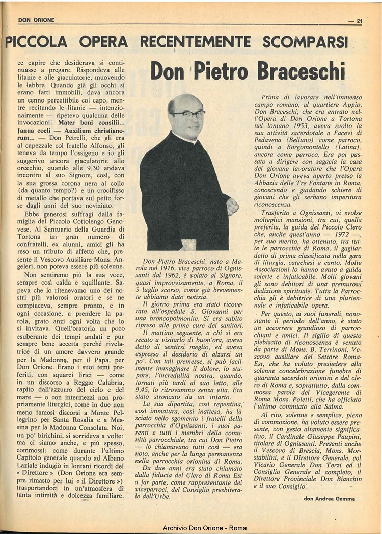 Don Orione, 67, 11, 01-08-1972, pagina 21