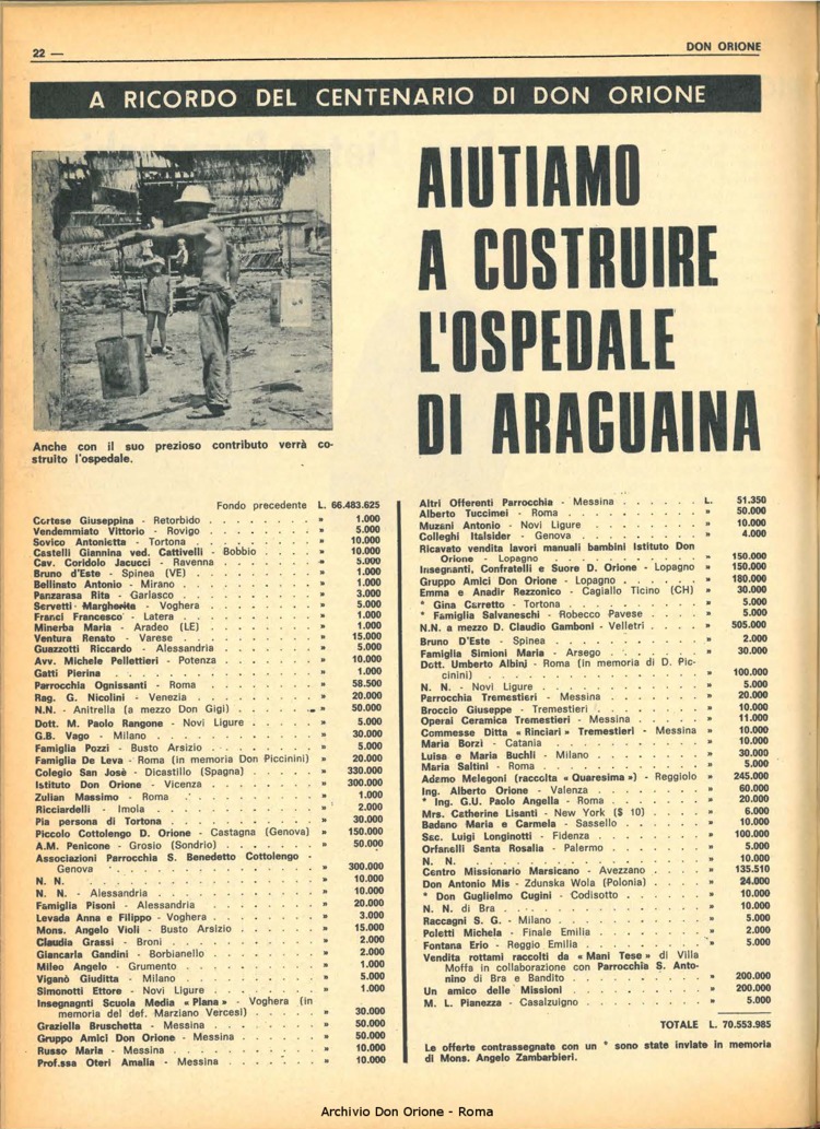 Don Orione, 67, 11, 01-08-1972, pagina 22