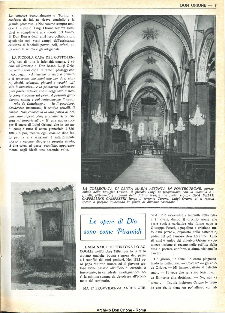 Don Orione, 67, 12, 15-08-1972, pagina 7