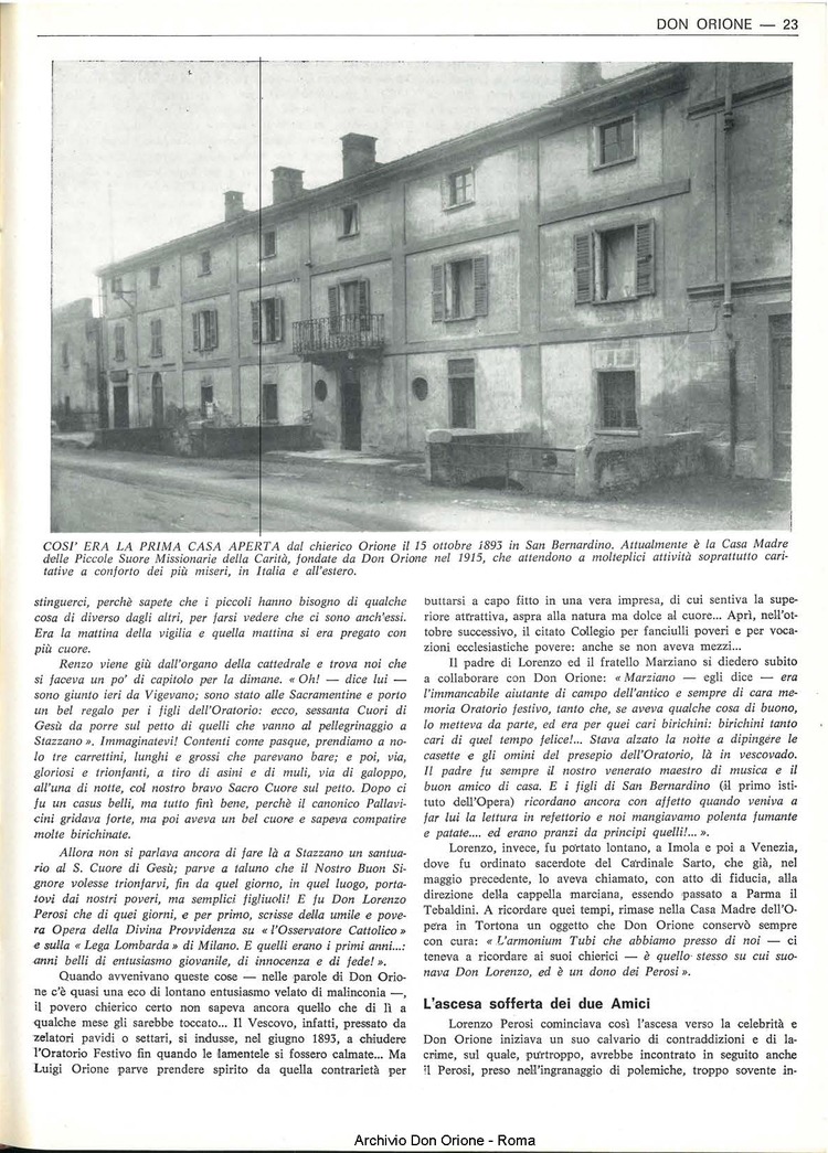 Don Orione, 67, 12, 15-08-1972, pagina 23