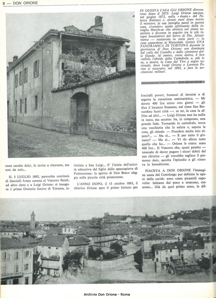 Don Orione, 67, 13, 01-09-1972, pagina 8