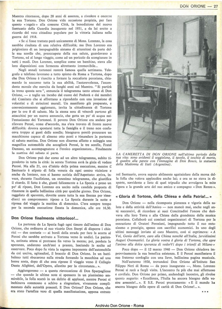 Don Orione, 67, 13, 01-09-1972, pagina 27
