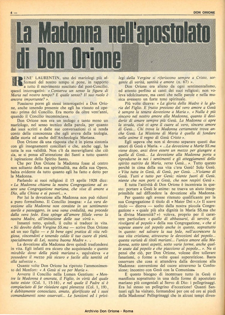 Don Orione, 67, 14, 01-10-1972, pagina 4