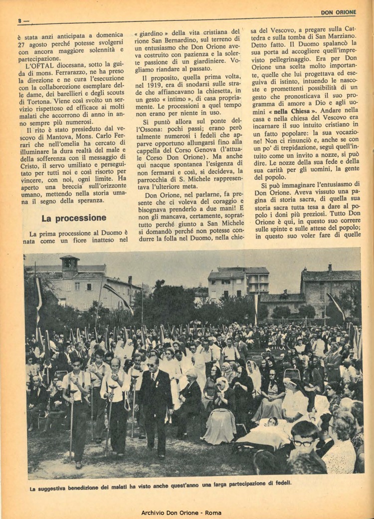 Don Orione, 67, 14, 01-10-1972, pagina 8