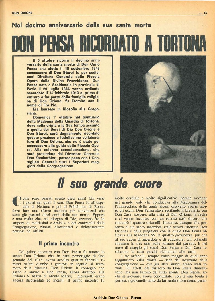 Don Orione, 67, 14, 01-10-1972, pagina 15