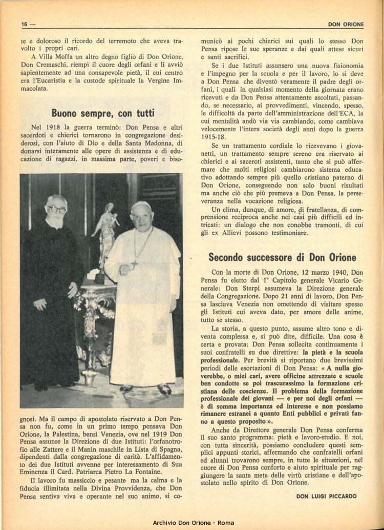 Don Orione, 67, 14, 01-10-1972, pagina 16