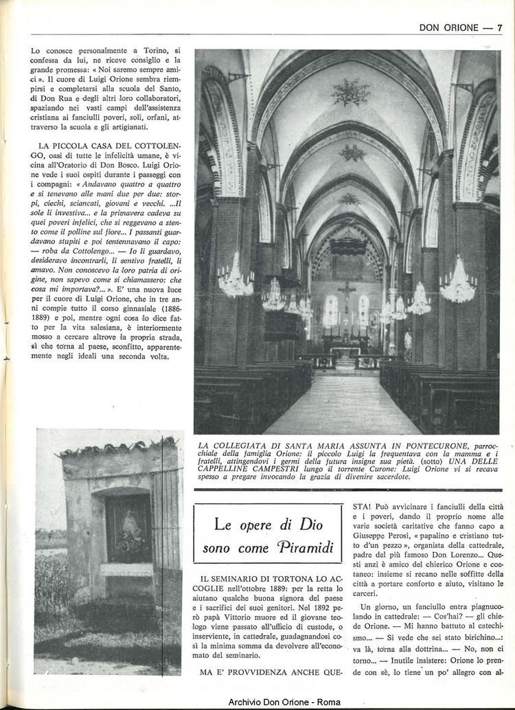Don Orione, 67, 15, 15-10-1972, pagina 7