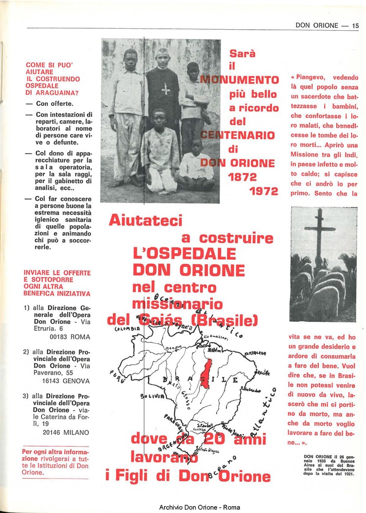 Don Orione, 67, 15, 15-10-1972, pagina 15