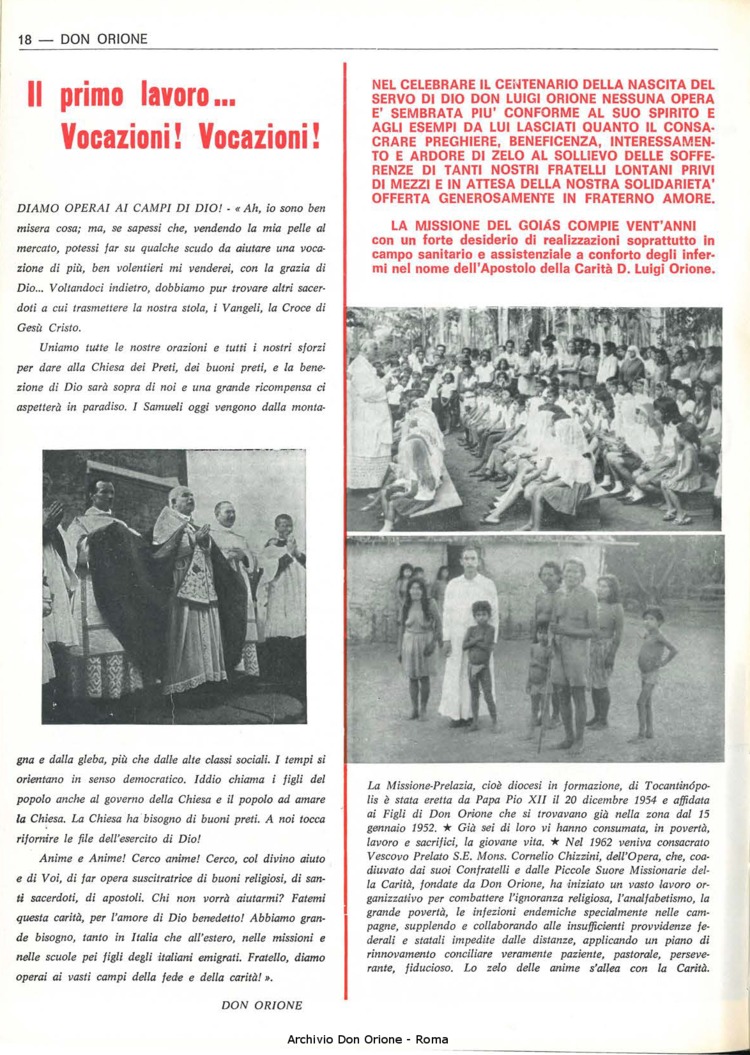 Don Orione, 67, 15, 15-10-1972, pagina 18