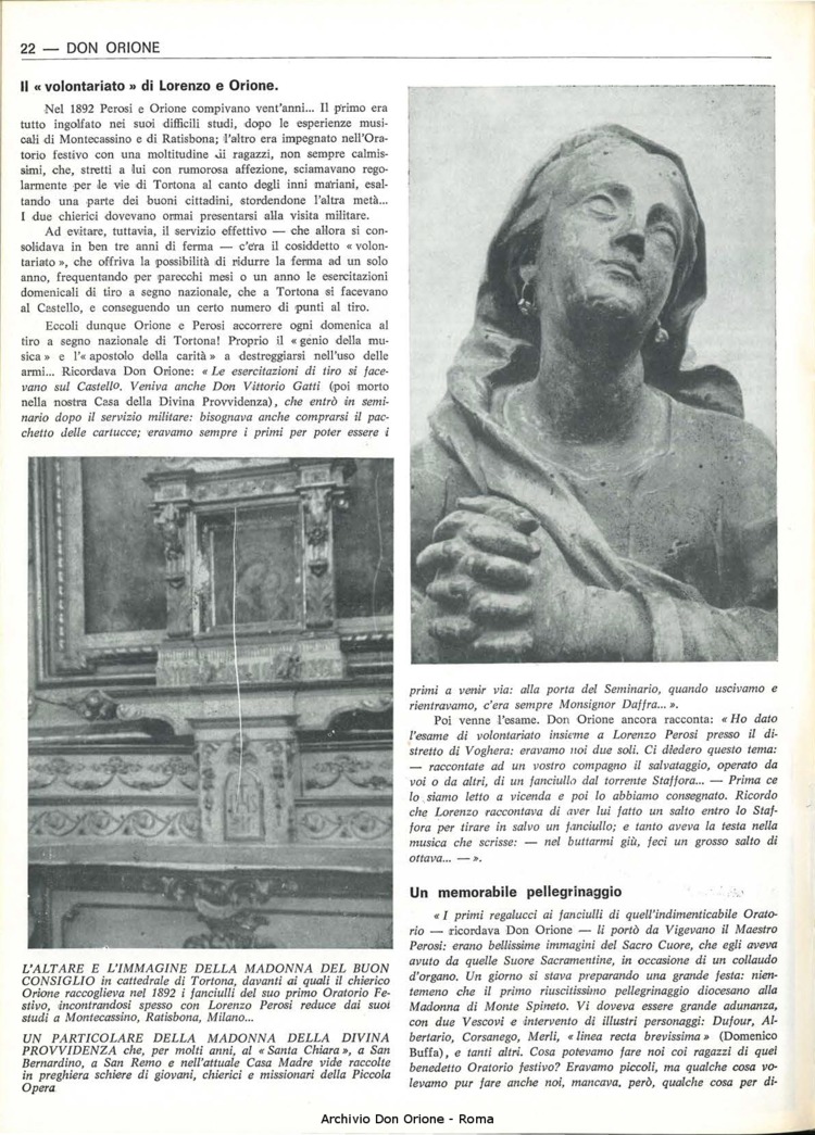 Don Orione, 67, 15, 15-10-1972, pagina 22