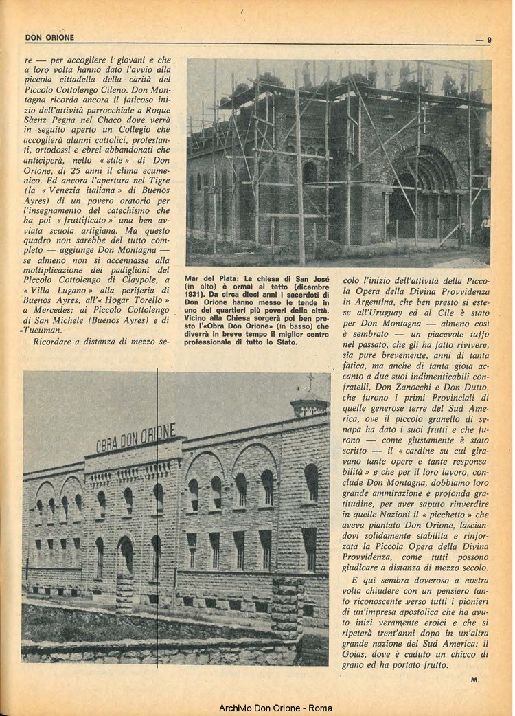 Don Orione, 67, 16, 01-11-1972, pagina 9