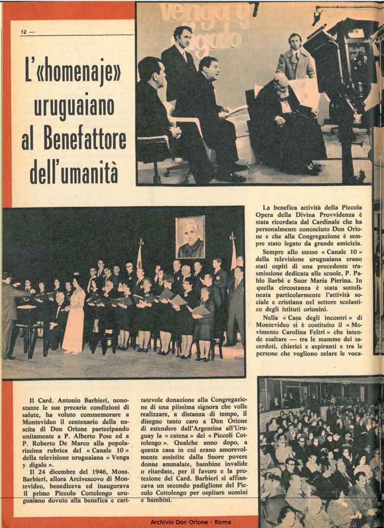 Don Orione, 67, 16, 01-11-1972, pagina 12