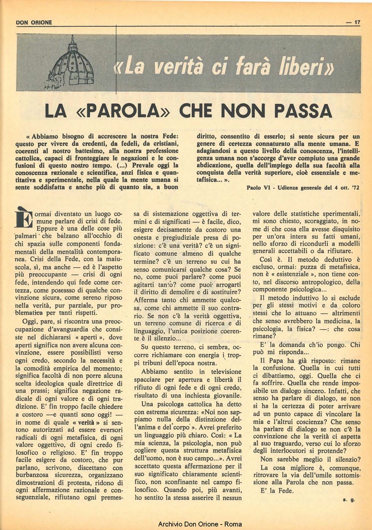 Don Orione, 67, 16, 01-11-1972, pagina 17
