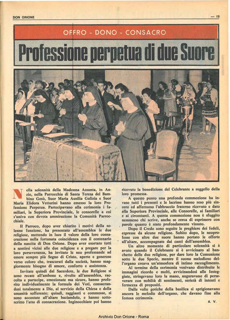 Don Orione, 67, 16, 01-11-1972, pagina 19