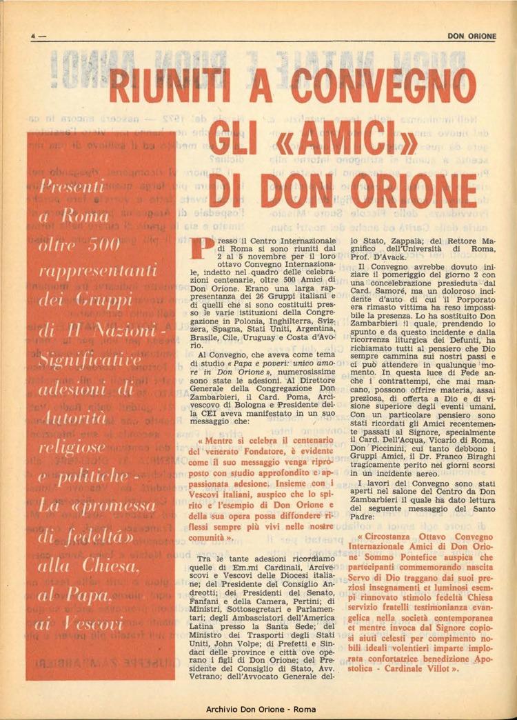 Don Orione, 67, 17, 01-12-1972, pagina 4