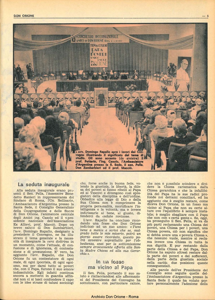 Don Orione, 67, 17, 01-12-1972, pagina 5