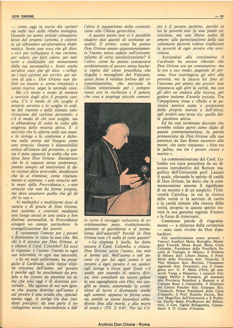 Don Orione, 67, 17, 01-12-1972, pagina 21
