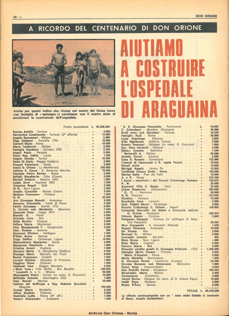 Don Orione, 67, 17, 01-12-1972, pagina 28