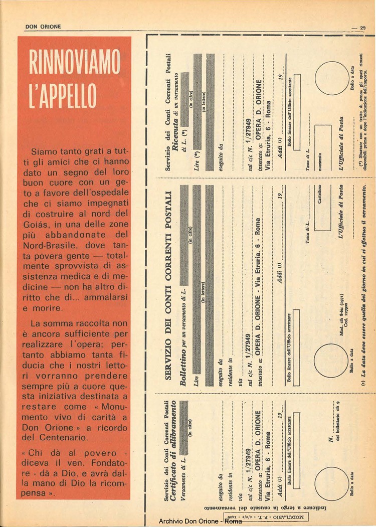 Don Orione, 67, 17, 01-12-1972, pagina 29