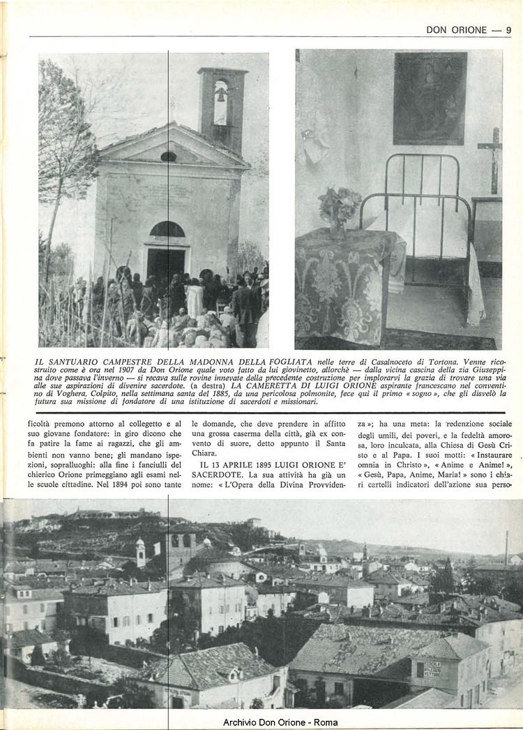 Don Orione, 67, 18, 15-12-1972, pagina 9