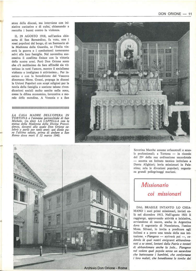 Don Orione, 67, 18, 15-12-1972, pagina 11