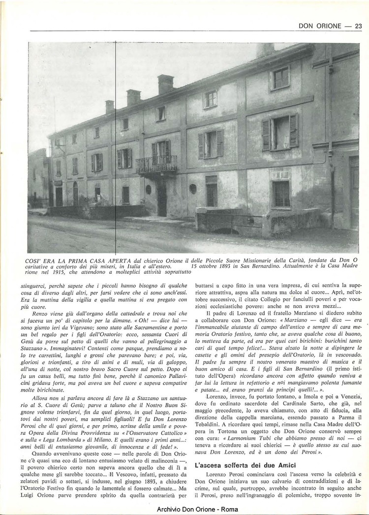 Don Orione, 67, 18, 15-12-1972, pagina 23