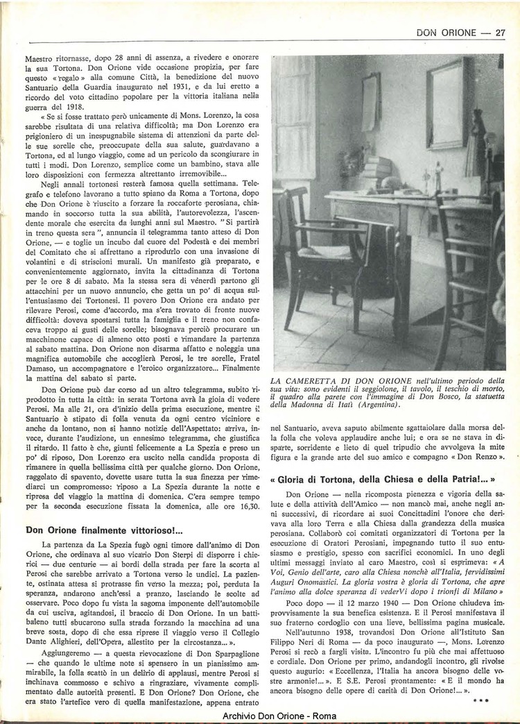 Don Orione, 67, 18, 15-12-1972, pagina 27