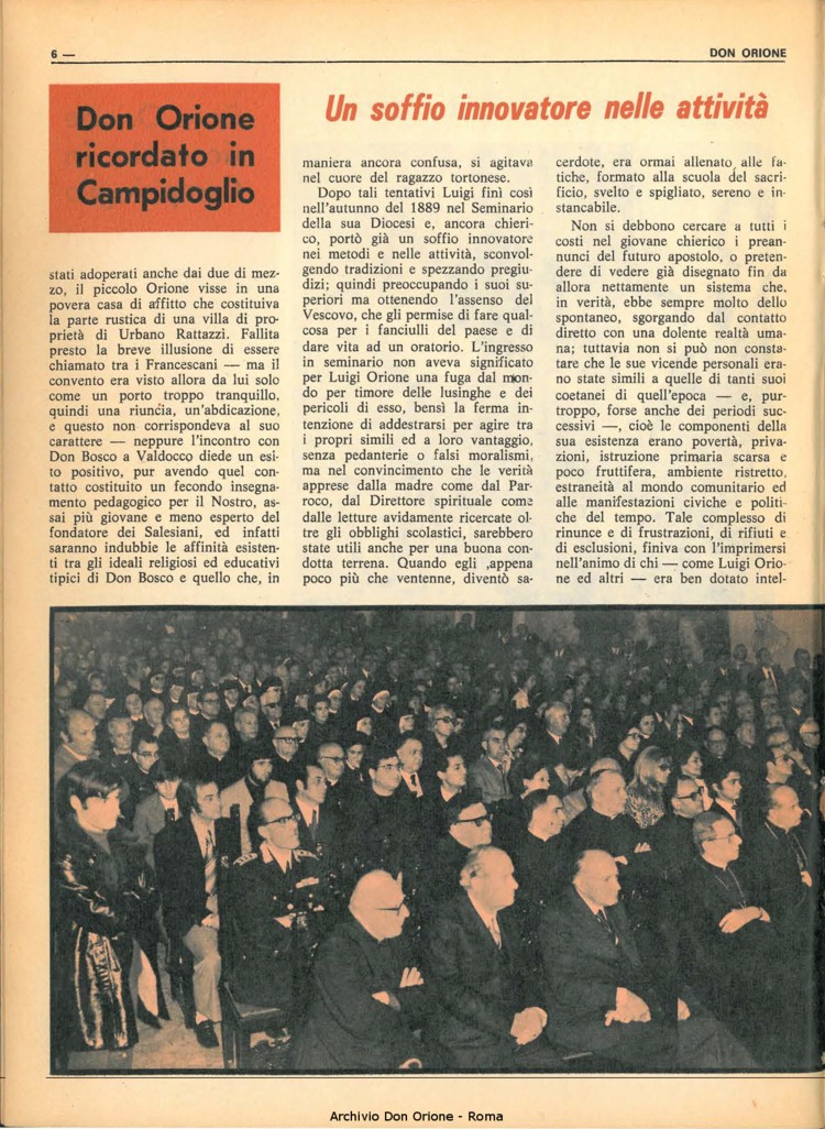 Don Orione, 68, 01, 01-01-1973, pagina 6