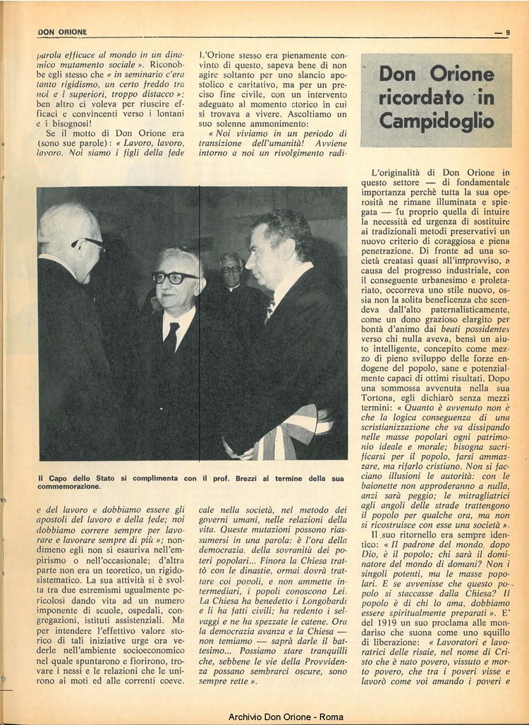 Don Orione, 68, 01, 01-01-1973, pagina 9