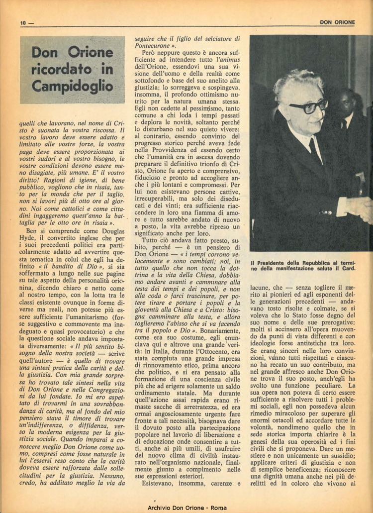 Don Orione, 68, 01, 01-01-1973, pagina 10