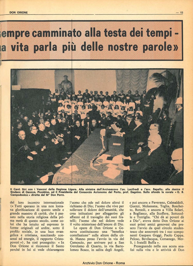 Don Orione, 68, 01, 01-01-1973, pagina 13