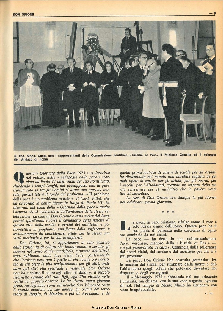 Don Orione, 68, 02, 01-02-1973, pagina 9
